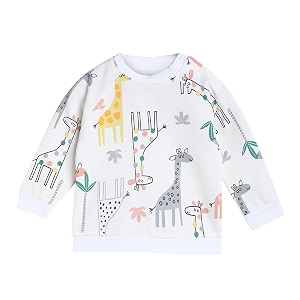 miniklub boys multicoloured printed sweatshirt