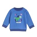 miniklub Boys Blue Animal Graphics Sweatshirt