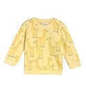 miniklub Boys Yellow Printed Sweatshirt