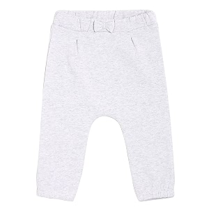 mini klub baby girl39s grey marl knit bottom