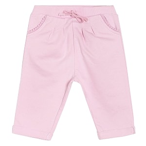 miniklub girls pure cotton lounge pants