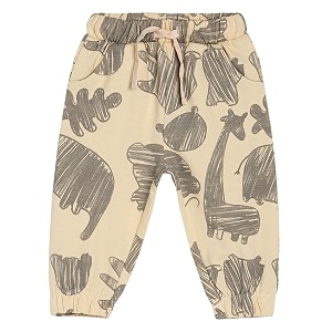 miniklub baby knitted cotton jogger green color