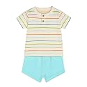miniklub Baby Round Neck Short Sleeve Knitted