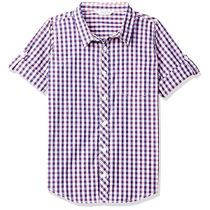 miniklub kids full sleeve collared woven cotton shirt pack of 1 multi color