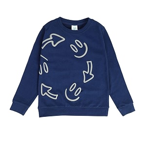 miniklub Boys Round Neck Long Sleeve Knitted