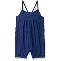 miniklub Infant Girls Blue Self-Design Rompers