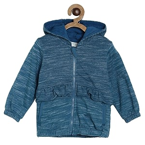 mini klub girls navy sweatshirt pack of 1