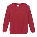 miniklub Baby Round Neck Long Sleeve Knitted Cotton Sweater (Red Color)