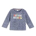miniklub Baby Round Neck 3/4Th Sleeve Knitted Cotton Sweat Shirt (Blue Color)