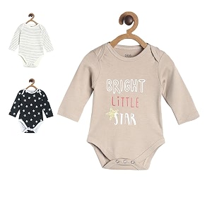 miniklub baby round neck short sleeve knitted cotton top white color