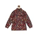 miniklub Floral Print Puff Sleeve Cotton Top