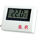 Mini LCD digital thermometer sensor wired for Room temperaure/fridges, Indoor Outdoor Portable Pocket LCD Electronic Temperature Meter