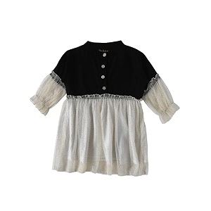 mini mama Girls Satin A-Line Midi Special