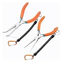 Mini Pliers Set - Straight, Bent &amp; Needle Nose Pliers for Jewelry Making &amp; Small Object Gripping