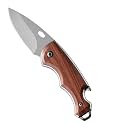 Mini Pocket Foldable Knife, Stainless Steel Blade with ABS Handle, Compact Portable EDC for Kitchen, Travel, Camping and Home Use