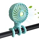 Mini Portable Fan, USB Rechargeable Handheld Fan for Baby Stroller, Car Seat, Quiet Long Battery Powered Desk Fan, 3 Speed Personal Tripod Handheld Fan, and Perfect for Summer Travel