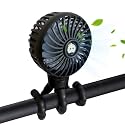 Mini Portable Fans, USB Rechargeable Handheld Fan for Baby Stroller, Car Seat, Quiet Long Battery Powered Desk Fan, 3 Speed Personal Tripod Handheld Fan, and Perfect for Summer Travel