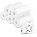 Mini Portable Thermal Printer – Bluetooth Pocket Printer for Kids &amp; Adults, 57mm Inkless Photo &amp; Label Printer with 1 Roll, Prints B&amp;W Notes, Stickers &amp; Photos (Printer Paper Roll(Pack of 5))