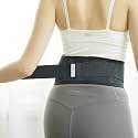 Mini Power Belt – Slim 4" (10cm) Core & Pelvic Support Belt with Dual Compression, Lightweight Design for Yoga, Pilates, Fitness, and Daily Back Support (L (29~33in))