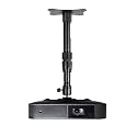 Mini Projector Ceiling Wall Mount Adjustable Height 10.6 to 16.5 inches with 360°Rotatable 11 Lbs Load Small Projector Holder 1/4 inch Mounting Bracket Hanger Stand