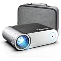 Mini Projector, Vamvo L4200 Portable Video Projector, Full HD 1080P 200” Display Supported; Outdoor Movie Projector 3800 Lux with 50,000 Hrs, Compatible with Fire TV Stick, PS4, HDMI, VGA, AV and USB