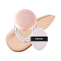 [*Mini Size*] TIRTIR All Cover Pink Cushion | Korean Cushion Foundation, (#15C Fair Porcelain, 0.15 Fl Oz)