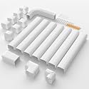 Mini Split Line Set Cover 4" 26Ft, Upgraded PP Line Hide Outdoor