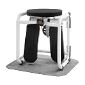 Mini Stepper with Seat for Home Full Body Workout, Multi-Function Sport Stepper with Resistance Bands & LED Display, 330lbs Capacity, for Weight Loss, Shaping, and Daily Exercise