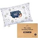 Toddler Pillow with Pillowcase, 10x18 My Little Dreamy Pillow (KeaSafari)