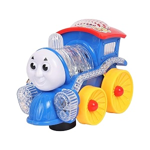 mini train toy  musical toys for kids  train with light and sound  bump and go action toy  funny loco train toy  train toys for kids  small push along toy  multicolor