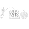 Mini USB Ultrasonic Dishwasher,Portable USB Dish Washing Machine,Portable Dish Washing Machine Cleaner for Home Kitchen Apartment, Wshing Tools for Dishware Fruit Vegetable (white)