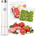 Mini Vacuum Sealer For Food (Compact Vacuum Sealers+30 Reusable Vacuum Bags), Powerful Handheld Vacuum Sealer for 10X Preservation & Fresh