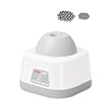 Mini Vortex Mixer, 3500RPM Nail Polish &amp; Paint Shaker, 120 Steel Balls-Grey