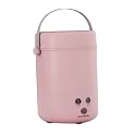 Mini Washing Machine Bucket Washer Portable Space Saving Washer for Clothing, Underwear for Apartment Personal Dormitory, pink