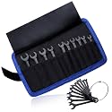 Mini Wrench Set Metric 10 PCS Ignition Wrench Set, 4-11mm, Black
