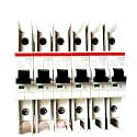 Miniature Circuit Breaker SU200M Series UL489, 1P 2P 3P 4P Air Open SU201M SU202M SU203M SU204M Smart Home(4p,6A)