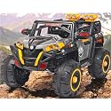 Miniature Mart Big Size !! 4x4 Battery Operated Electric Ride On Jeep for Kids Drive 1-8 Years | Motor for Steering | Remote Control | Suspensions | Jumbo Driving Car | Birthday Gifts
