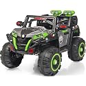 Miniature Mart Big Size !! 4x4 Battery Operated Electric Ride On Jeep For Kids Drive 1?10 Years | Motor For Steering | Remote Control | Suspensions | Jumbo Driving Car | Birthday Gifts