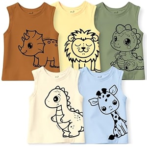 minicult Basics Cotton Baby Vests in Solid