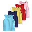 minicult Basics Cotton Baby Vests in Solid