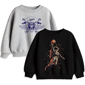 minicult boy39s amp girl39s cotton round neck sweatshirt for light winters