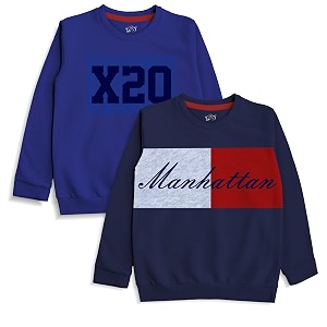 minicult boy39s amp girl39s cotton round neck sweatshirt for light winters