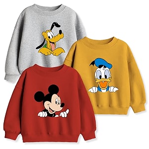 minicult boy39s amp girl39s cotton round neck sweatshirt for light winters