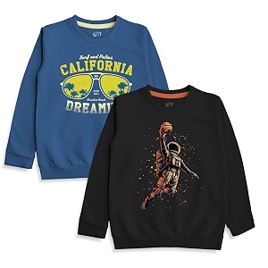 minicult boy39s amp girl39s cotton round neck sweatshirt for light winters