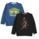 minicult Boy's &amp; Girl's Cotton Round Neck Sweatshirt for Light Winters