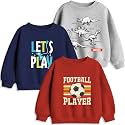 minicult Boy's &amp; Girl's Cotton Round Neck Sweatshirt for Light Winters