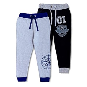 minicult Boys Regular Fit Cotton Track Pants