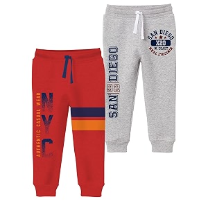 minicult Boys Regular Fit Cotton Track Pants