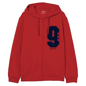 minicult Cotton Hooded Jacket with Zip and