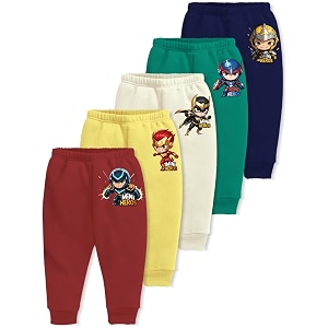minicult Cotton Pajama Pants with All Over